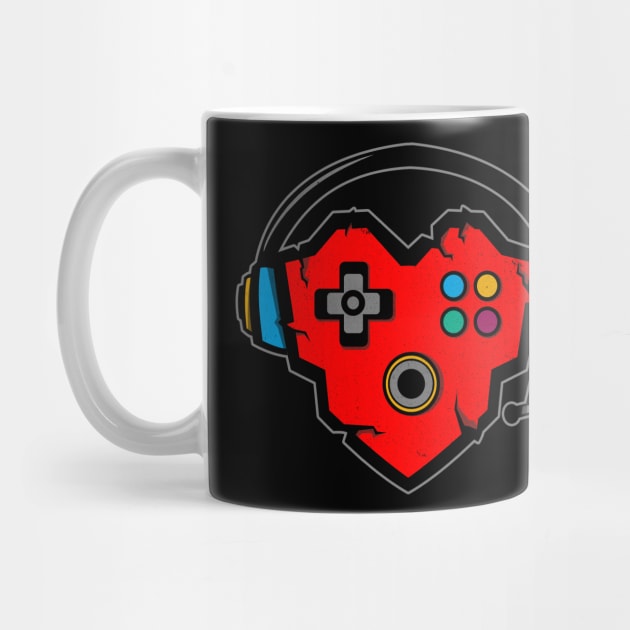 Gaming Heart by Foxxy Merch